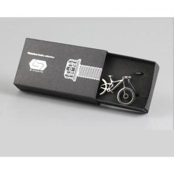 Llavero con colgante para ciclistas