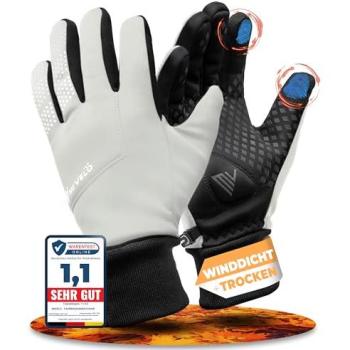MiVelo Winddichte Fahrradhandschuhe