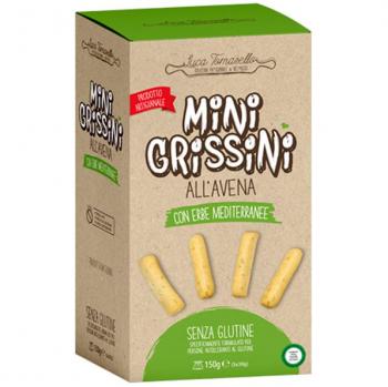 Grissini Avena e Aromi Mediterranei 150g