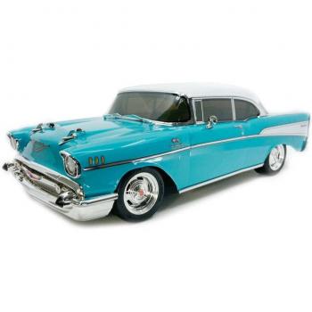 Turquoise 1957 Chevy Bel Air Coupe RC Kit – Kyosho PuTEP FZ02L