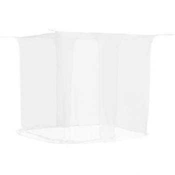 Tissu Moustiquaire Suspendue 156 Maille Blanche 220x150x180 cm