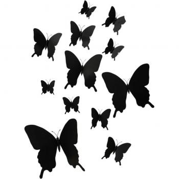 Pegatina Magnética de Mariposa 3D – Ideal para Neveras y Portátiles (12)