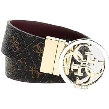 Ceinture Guess Nolana Marron Femme