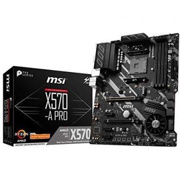 MSI X570-A PRO Socket AM4 para AMD Placa Base (7C37-003R)