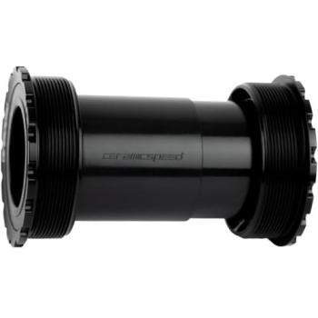 CeramicSpeed BB Alpha T47/86 DUB Road Bottom Bracket Cups – Dual‑Color Black