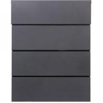 Phoenix Safe Co. Top Loading Smart Parcel Box Graphite Grey with Key Lock