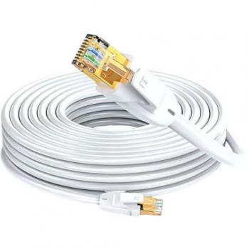 Câble Ethernet RJ45 Cat 7 40m Blanc