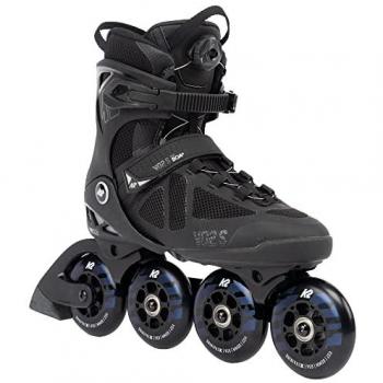 K2 VO2 S 90 Unisex Inline Skates – Black Night, 30G0132, Größe 46