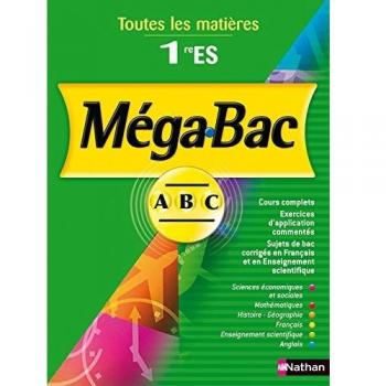 MEGABAC 1ERE ES TTES MATIERES