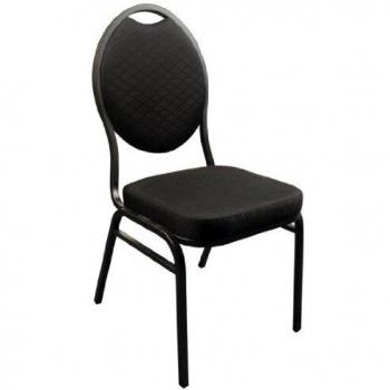 Bolero Banquet Chairs Grey & Black