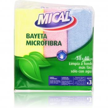 Gran Bayeta Mical con Microfibra 9 piezas