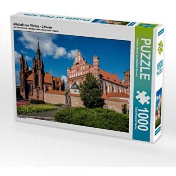 Calvendo 1000 Teile Altstadt Vilnius – Bildpuzzle 64 x 48 cm