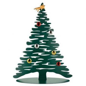 ALESSI Weihnachtsbaum Bark for Christmas Grün