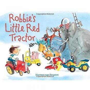 Robbies Little Red Tractor by Harmen van Straaten