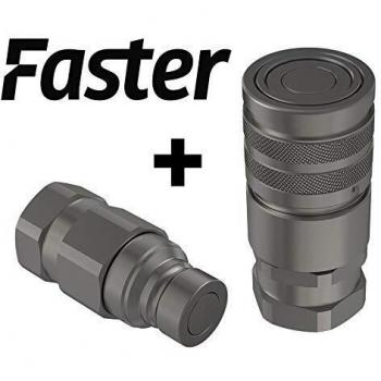 Acoplador LEM Select de Cara Plana 3/8” Rápido