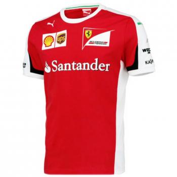 Ferrari Red & White Racer Tee – Puma SF XL