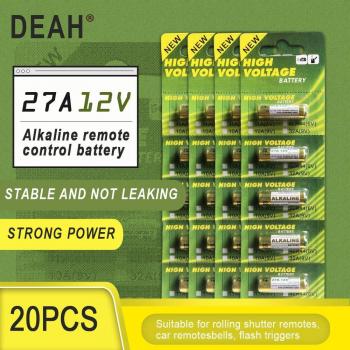 20PCS 27A Battery for Car Alarm