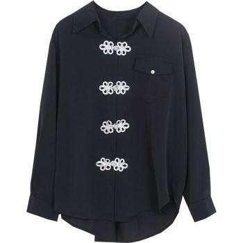 XITAO Jahresgang-Edition Damenbluse – Volle Hülle, eleganter Kragen, spielerisches Design