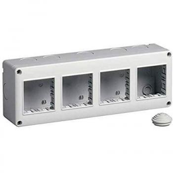 Scatola Superficie IP40 1 modulo 8000 grigio Vimar