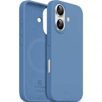 Silicone MagSafe Blue iPhone 16 – Protection Semi-Rigide