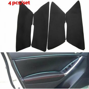 Mazda CX-5 CX5 Black Leather Door Cover