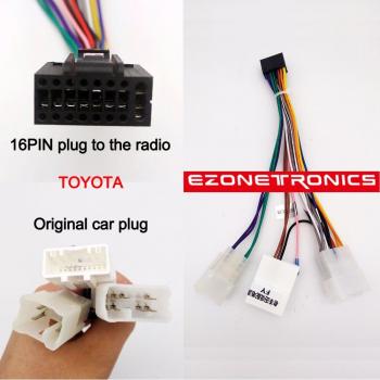 1DIN/2DIN Facia Panel voor Toyota Etios