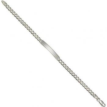 Sterlingsilber‑Schmuck: VIVANCE Schildband 19–21 cm