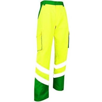 Visibilità Massima Pantaloni LMA Balise 48 Giallo/Verde