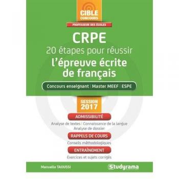 Manuelle Taoussi Crpe : 20 Étapes Pour Réussir L'Épreuve Écrite De Français
