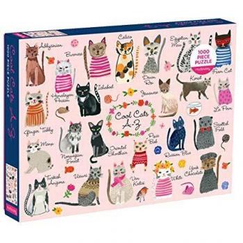 Cool Cats A-Z 1000 Piece Puzzle