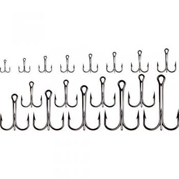 VMC Triple Hook 9649Bz Bronze Größe 8 (x10)
