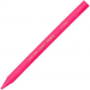 Lápices Coupy rosa fluorescente Sakura, 10 piezas