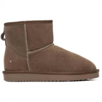 Bota de Serraje Kaki Carmela 162634