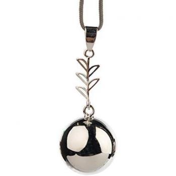 Collier Bola mexicain Grossesse Chiama Angeli Maman et Enfant Argent