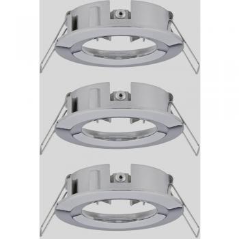 Collerettes LED Chrome 10 W – Kit Paulmann 92482