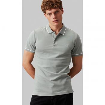 Polo à manches courtes en coton Calvin Klein