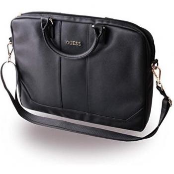 Guess GUCB15TBK Saffiano Look Computer Bag, 38,1 cm