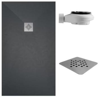 SoulHome Antideslizante Antracita 140x70
