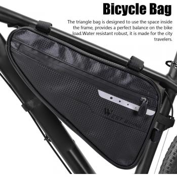7L Waterproof Bike Rack Bag with Rain Shield