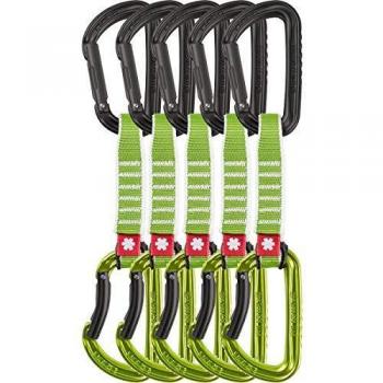 Ocun Falcon QD Zoom PA 5-Pack Green Carabiners