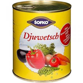 Sofko Djuwetsch gedünstetes Gemüse 800g