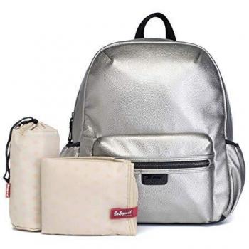 Wickelrucksack Luna für Babys – Pewter-Fakelleder