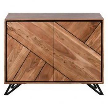 Kommodenmodell AMBALA – mit Glasfront, 140 cm Tiefe