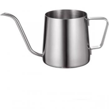 Premium Food‑Grade 250 ml Stainless Steel Coffee/Tea Pot – Swan Neck