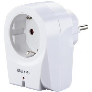 Hama Steckdosenadapter mit 2x USB Steckdose