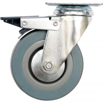 Roulette 75 mm Toya Vorel avec frein en caoutchouc