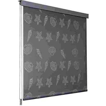 Cortina Enrollable para Baño Estrella Mar 140x240 cm