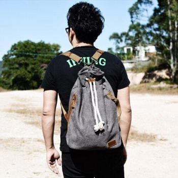 Retro Travel Backpack for Men