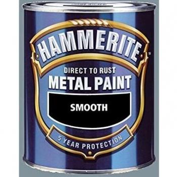 Hammerite Paint, Smooth Direct to Rust, Misty Lake, 750 ML