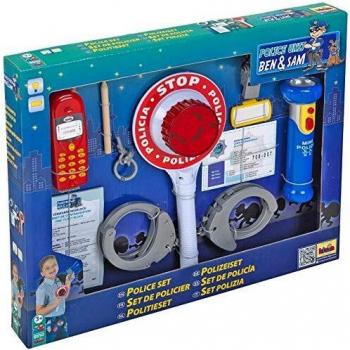 Theo Klein GmbH 8850 Police Set – Komplettausstattung mit Taschenlampe und Kelle